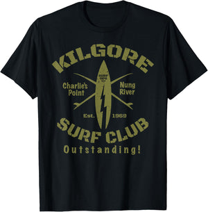 Surf Ops Kilgore Surf Club OUTSTANDING T-Shirt - T-Shirt | Black