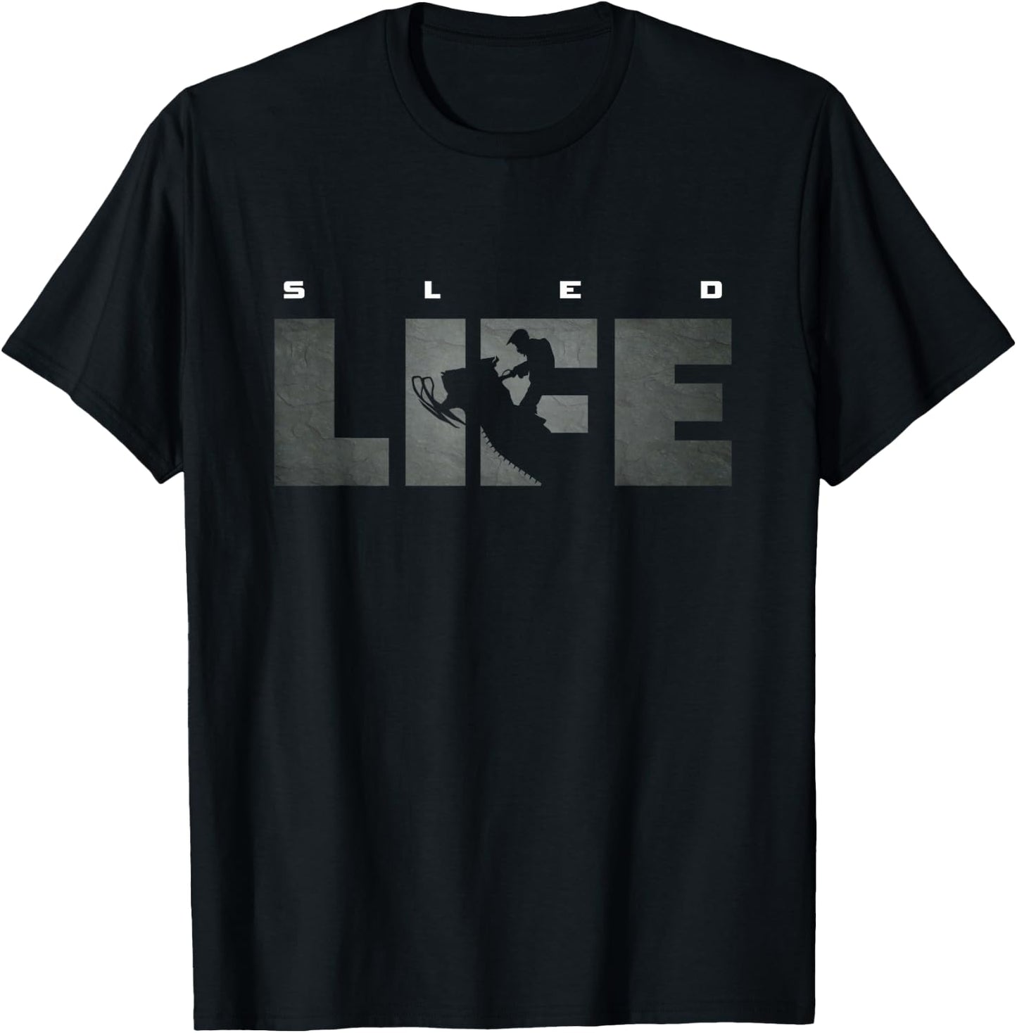 Sled Life Snowmobile T-Shirt - T-Shirt | Black