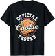 Official Cookie Tester - Pastry Baking Cookie Baker T-Shirt - T-Shirt | Black