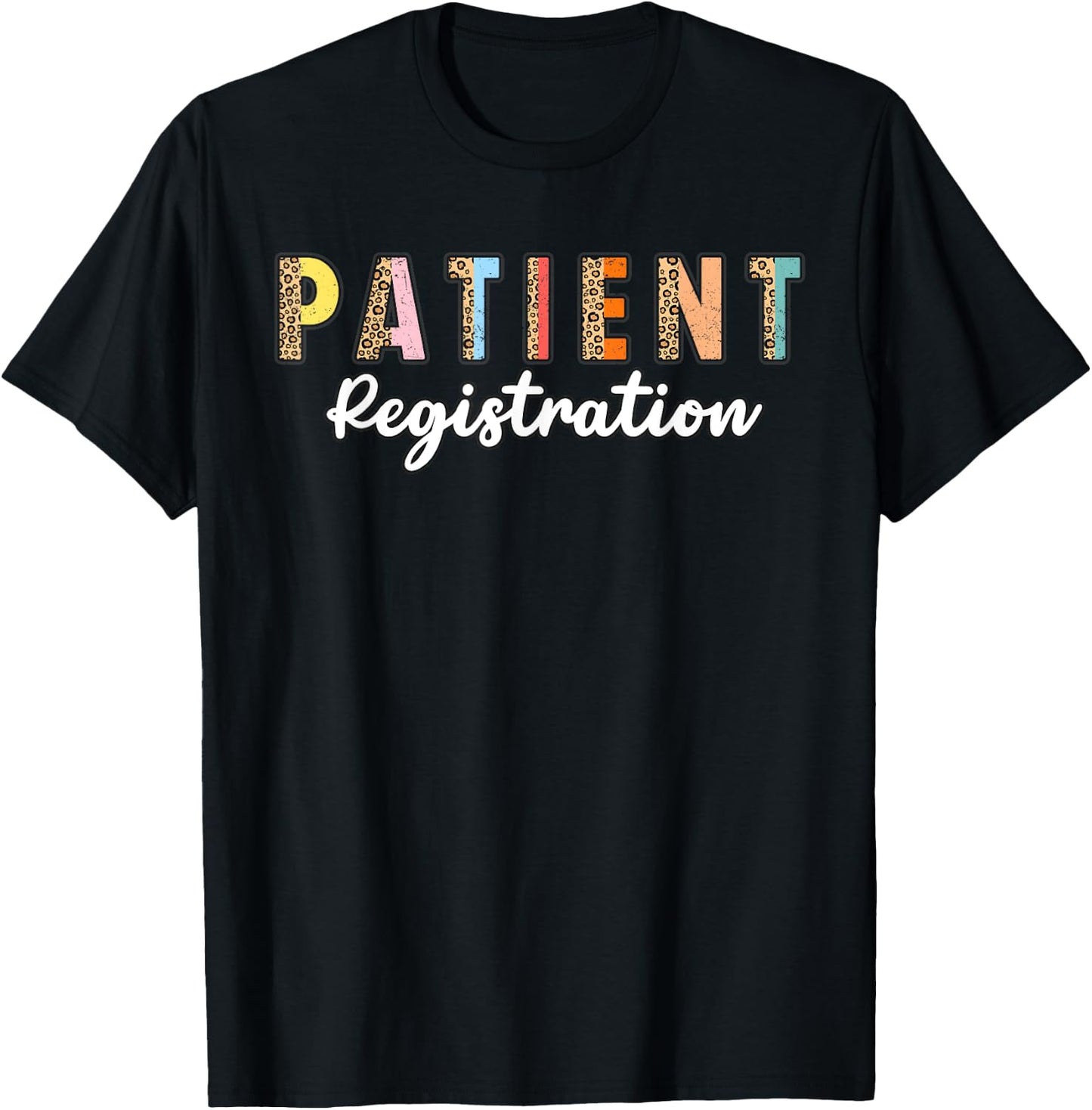 Registrar Emergency Department Hospital Patient Registration T-Shirt - T-Shirt | Black