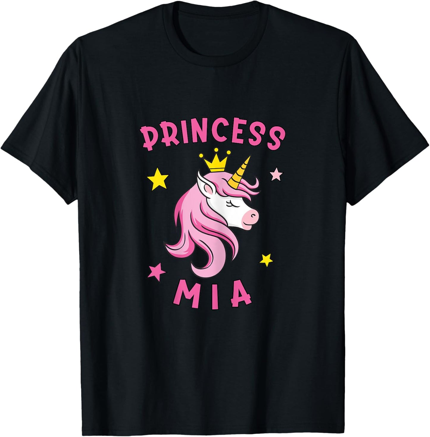 Princess Mia T-Shirt - T-Shirt | Black