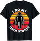 I Do My Own Stunts Get Well Funny Injury Hand Wrist T-Shirt - T-Shirt | Black