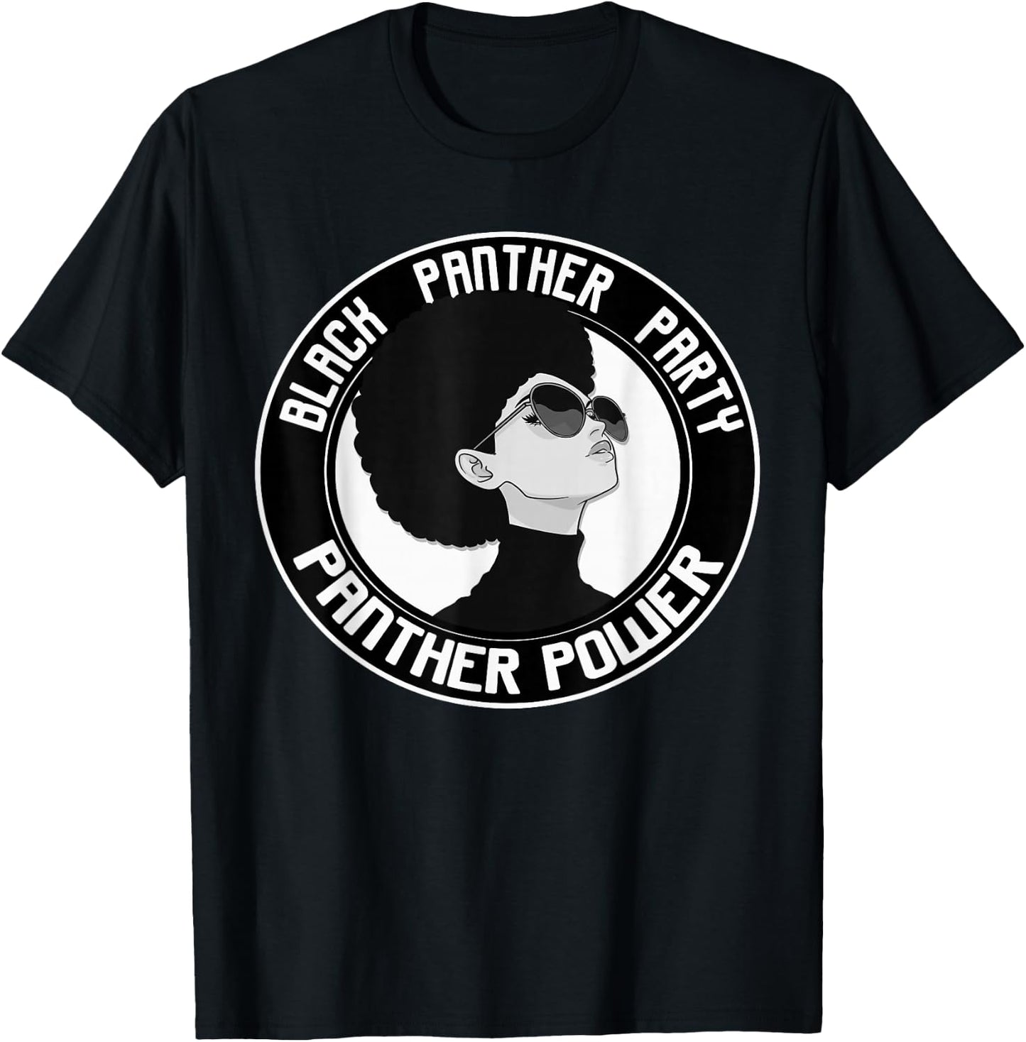 Black Power Panther Party 1966 Natural Hair Afro Melanin T-Shirt - T-Shirt | Black