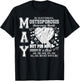 May is National Osteoporosis Awareness Month White Ribbon T-Shirt - T-Shirt | Black