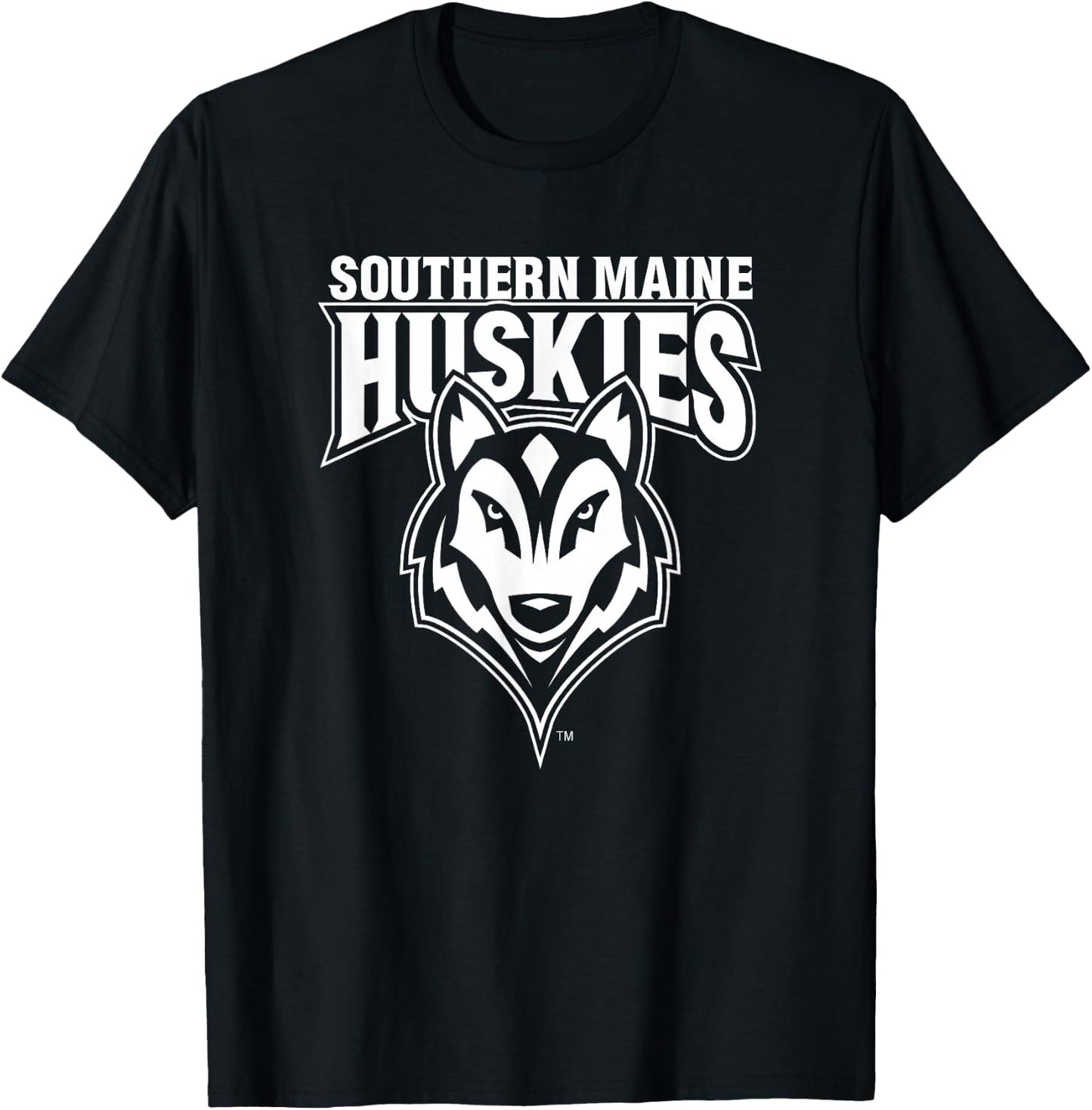 University of Southern Maine USM Huskies T-Shirt - T-Shirt | Black