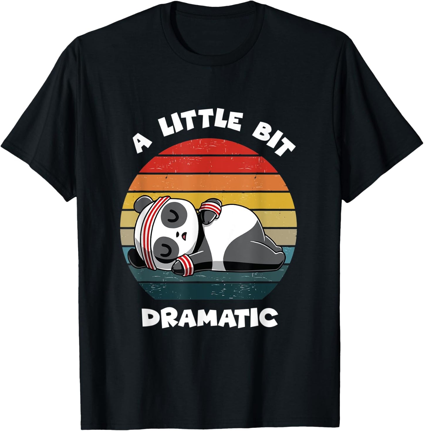 A Little Bit Dramatic T-Shirt - T-Shirt | Black
