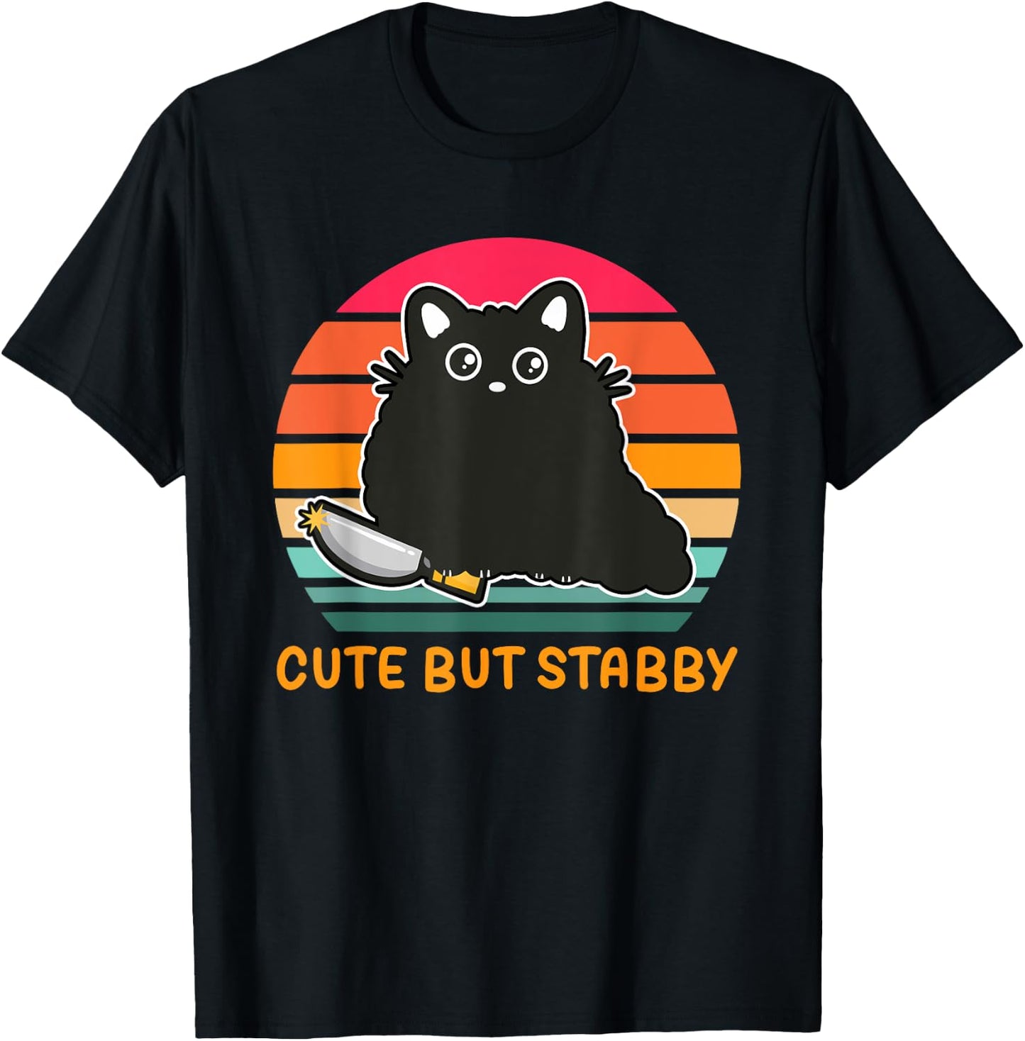Cute But Stabby Apparel T-Shirt - T-Shirt | Black