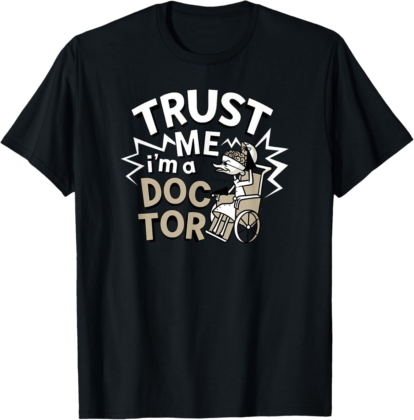 Nightmare Before Christmas - Trust Me, I'm A Doctor T-Shirt - T-Shirt | Black