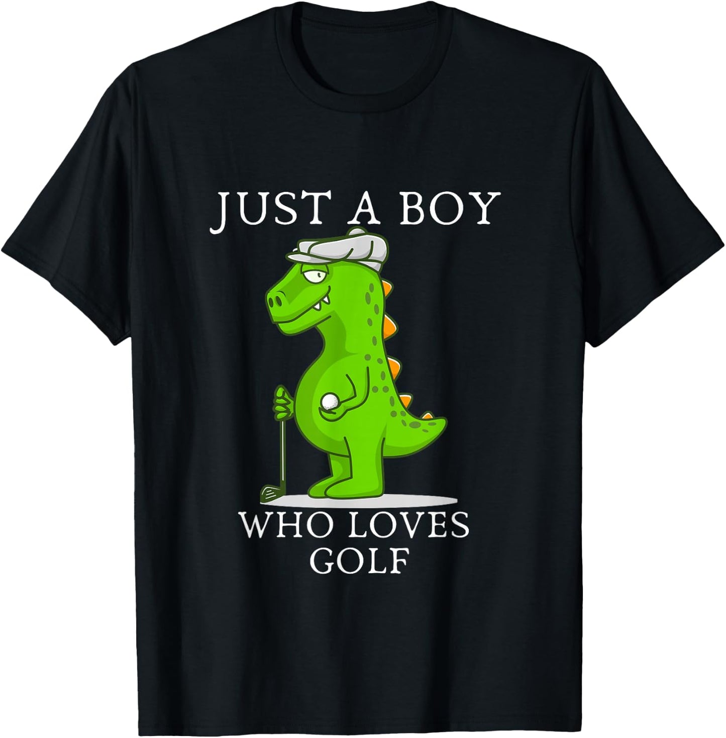 Funny Golf Gift Boys Kids Golf Field Game Golfer Sports T-Shirt - T-Shirt | Black