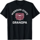 Missouri State University MSU Bears Arched Grandpa T-Shirt - T-Shirt | Black