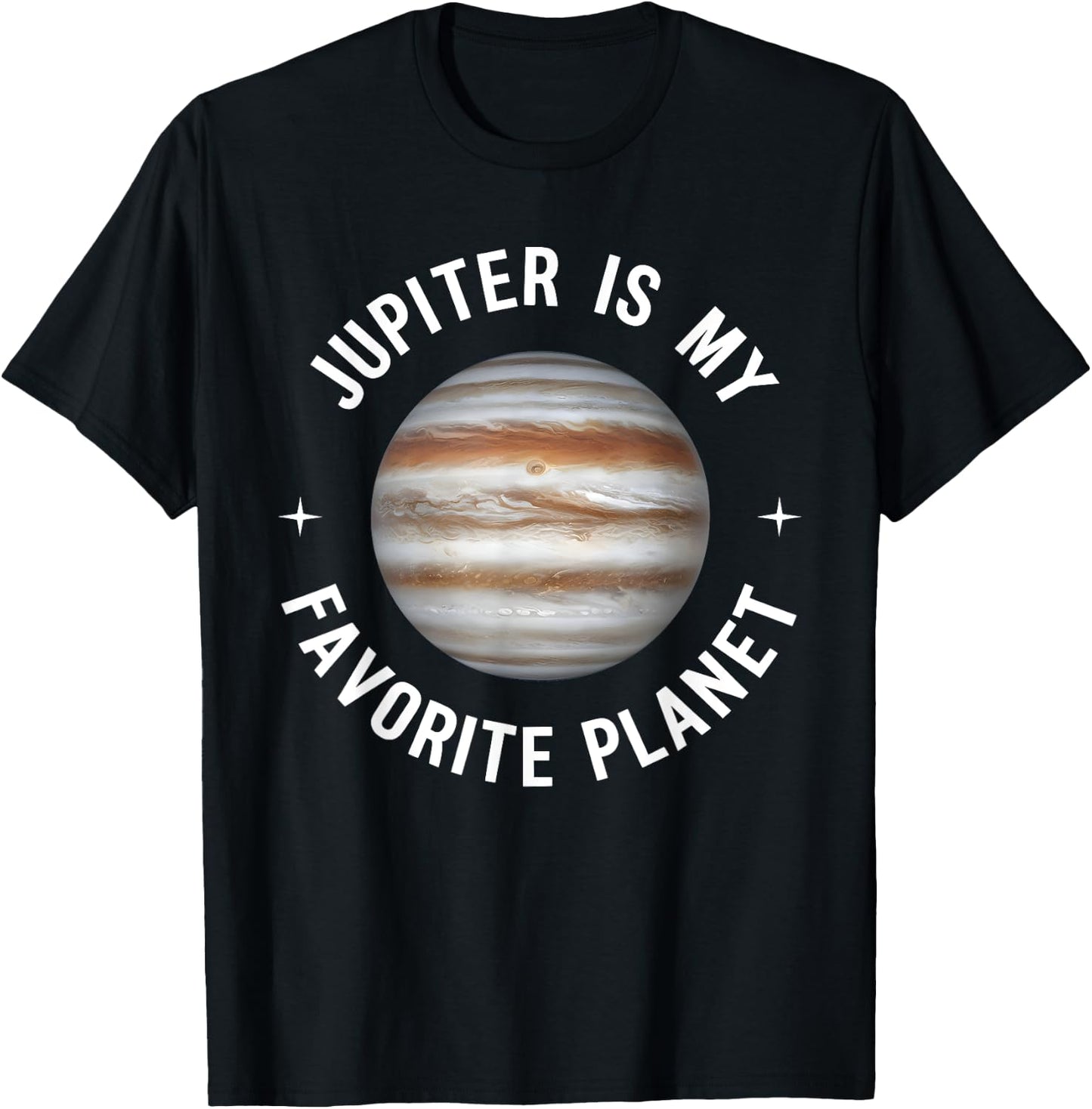 Jupiter Is My Favorite Planet T-Shirt - T-Shirt | Black