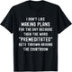 Funny I Don't Like Making Plans For The Day Funny Saying T-Shirt - T-Shirt | Black