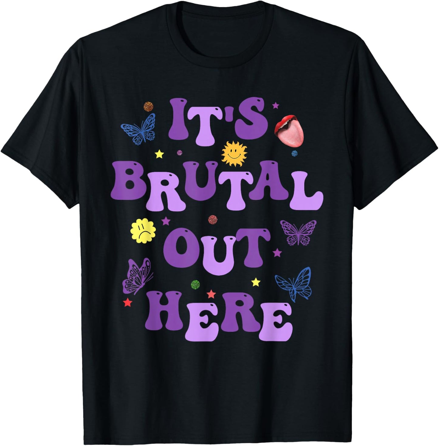 God It's Brutal Out Here Music Lover T-Shirt - T-Shirt | Black