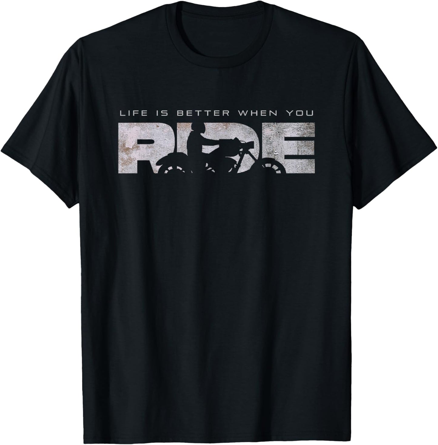 Motorcycle Apparel - Motorcycle Small T-Shirt - T-Shirt | Black