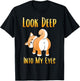 Shiba Inu Dog Look Deep Into My Eyes Japan T-Shirt - T-Shirt | Black