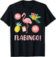 Bingo Player FLABINGO Bingo Lover Flamingo Bingo Mom T-Shirt - T-Shirt | Black