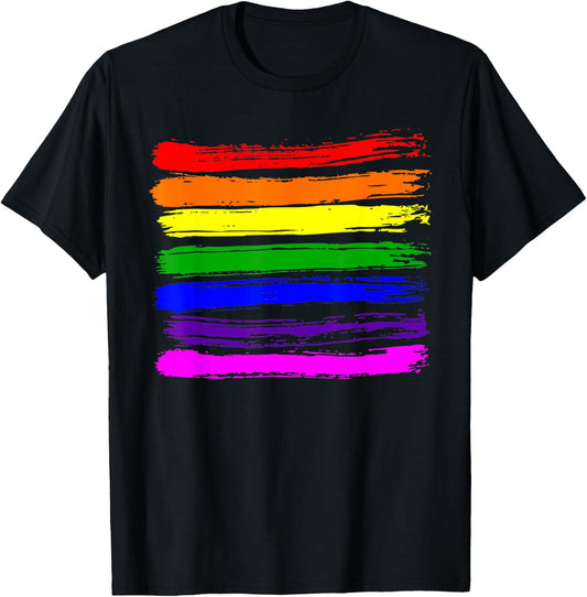 LGBT Gay Pride Flag Shirt - Gay Pride 2026 T-Shirt - T-Shirt | Black