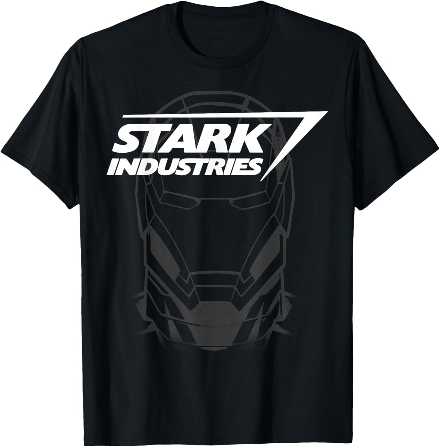 Marvel Avengers Iron Man Stark Industries T-Shirt - T-Shirt | Black