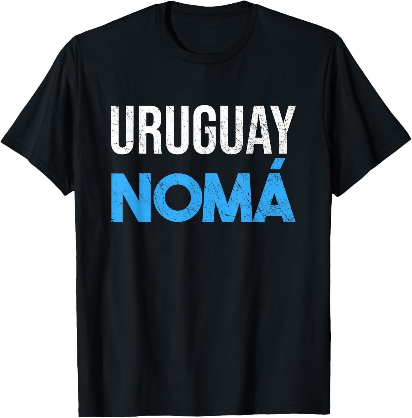Uruguay Nomas Vamos arriba la celeste T-Shirt - T-Shirt | Black