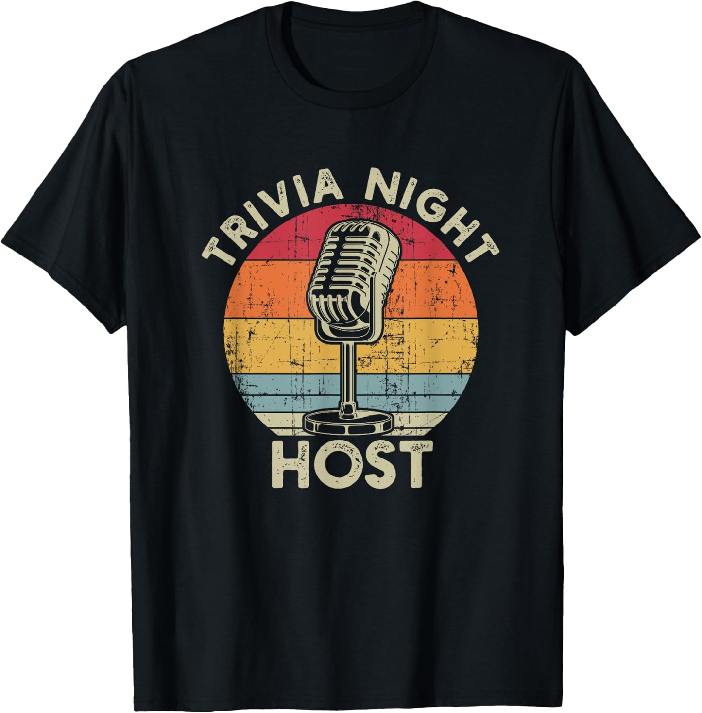Trivia Night Host Game Night Funny Trivia T-Shirt - T-Shirt | Black