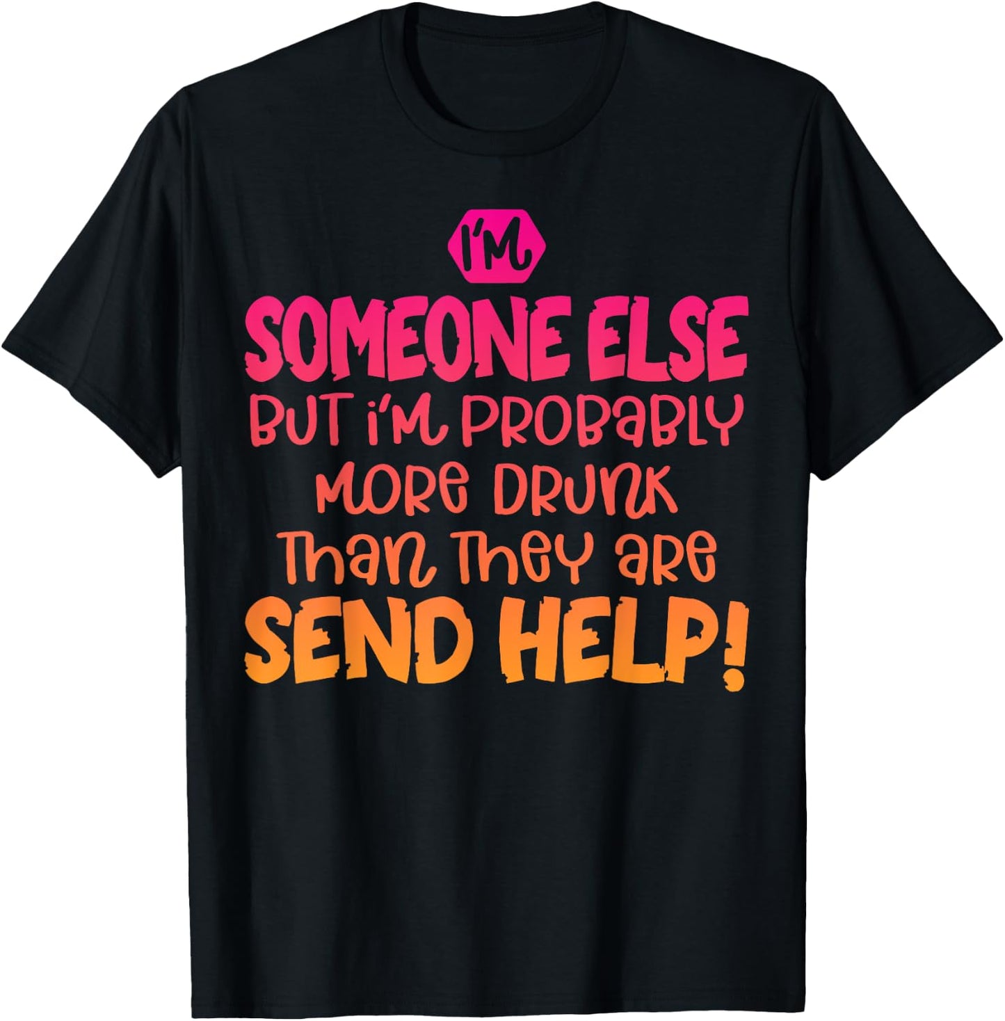 If Found Drunk Please Return To Friend Funny Matching T-Shirt - T-Shirt | Black