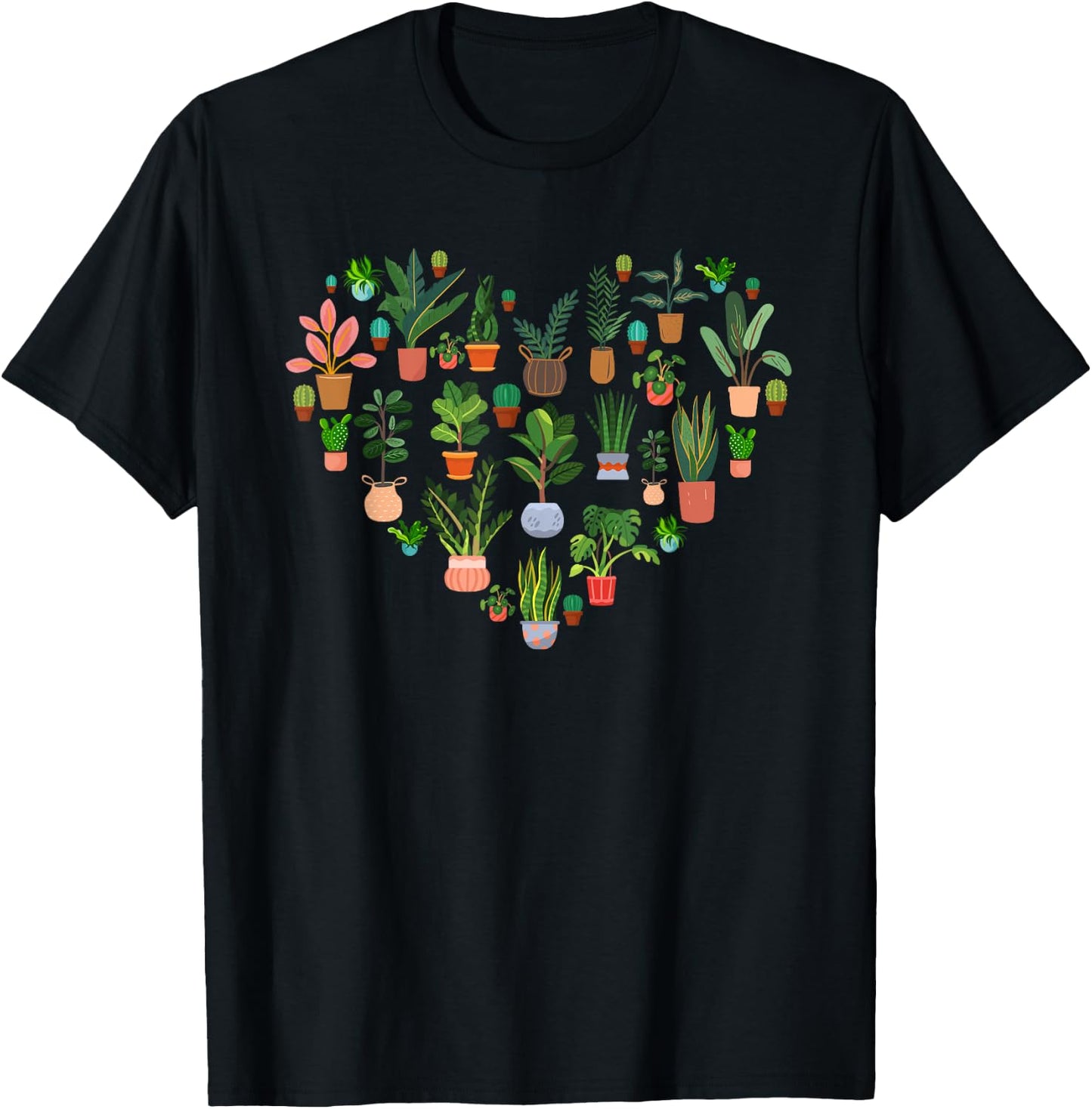Funny Plant Lover Art Women Garden Gardening Lover T-Shirt - T-Shirt | Black