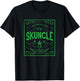 Skuncle, Green Marijuana Uncle, Always Smells Like Weed T-Shirt - T-Shirt | Black