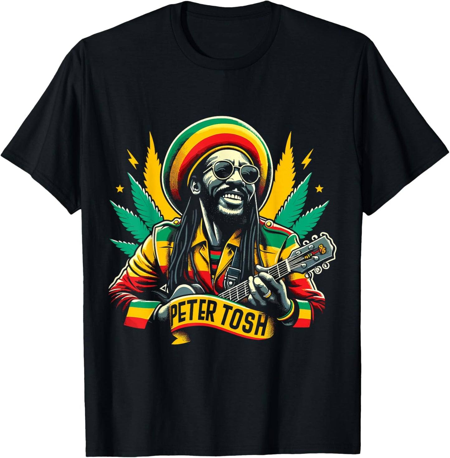 Peter Legacy: Reggae Legend T-Shirt - T-Shirt | Black