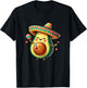 Pregnancy mom to be Avocado Pregnant Mamacado Cinco De Mayo T-Shirt - T-Shirt | Black