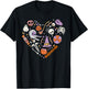 Halloween Radiology Heart Technologist X-ray Tech Autumn T-Shirt - T-Shirt | Black