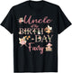 Uncle Of The Birthday Fairy First Birthday Family Matching T-Shirt - T-Shirt | Black