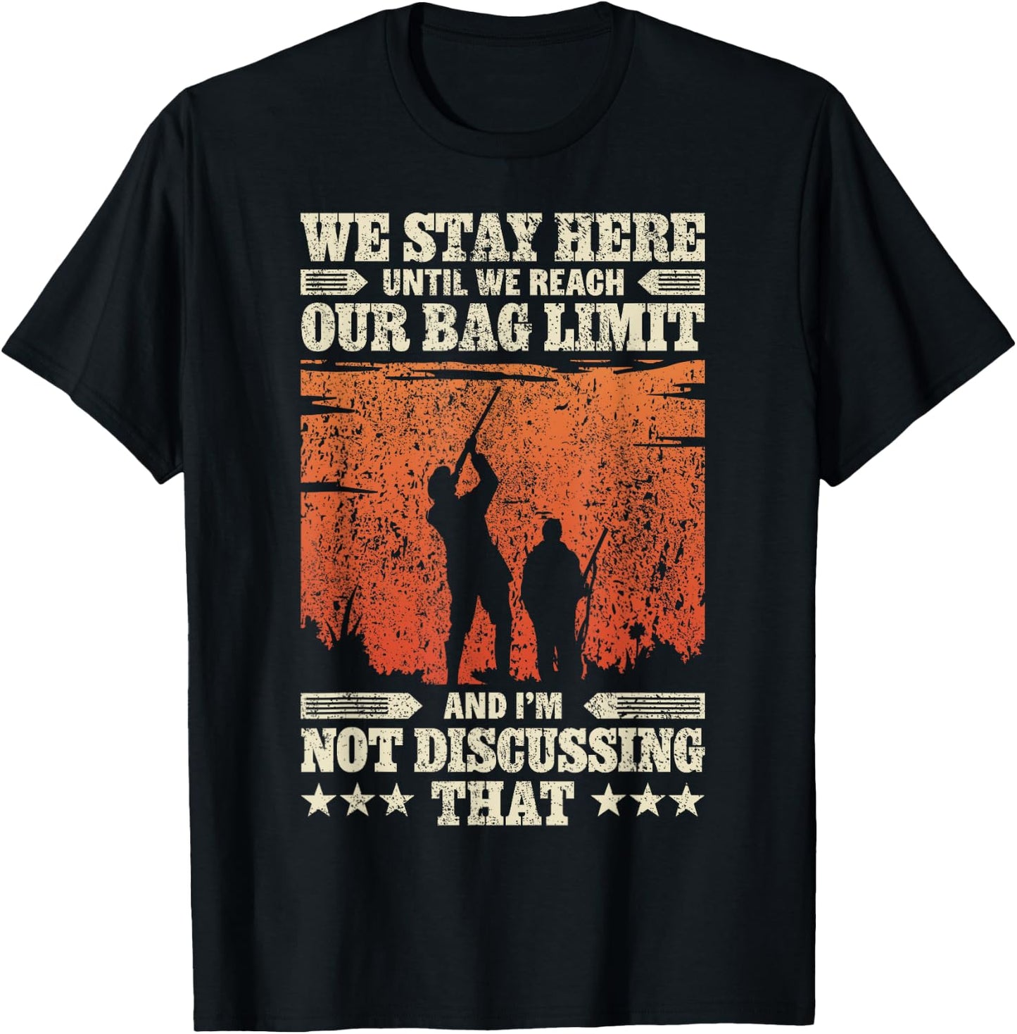 Dove Hunting Until We Reach The Bag Limit - Dove Hunter T-Shirt - T-Shirt | Black