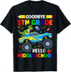 Goodbye 5th Grade Hello Middle School Graduation Class 2024 T-Shirt - T-Shirt | Black
