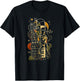 Analog Vintage Modular Synthesizer T-Shirt - T-Shirt | Black