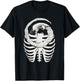 Alien: Romulus Xenomorph Chestburster in Ribcage Art T-Shirt - T-Shirt | Black