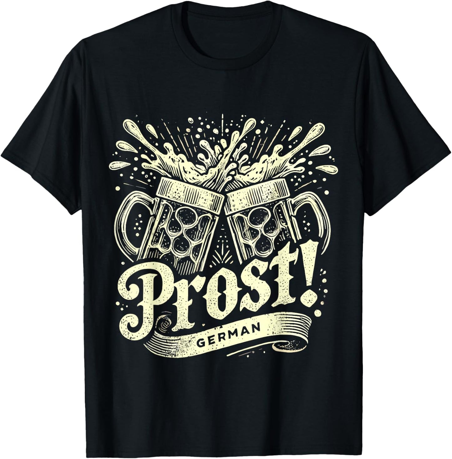 Oktoberfest Germany Prost Beer Octoberfest T-Shirt - T-Shirt | Black