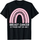 Breast Cancer Is Tough But So Am I T-Shirt - T-Shirt | Black