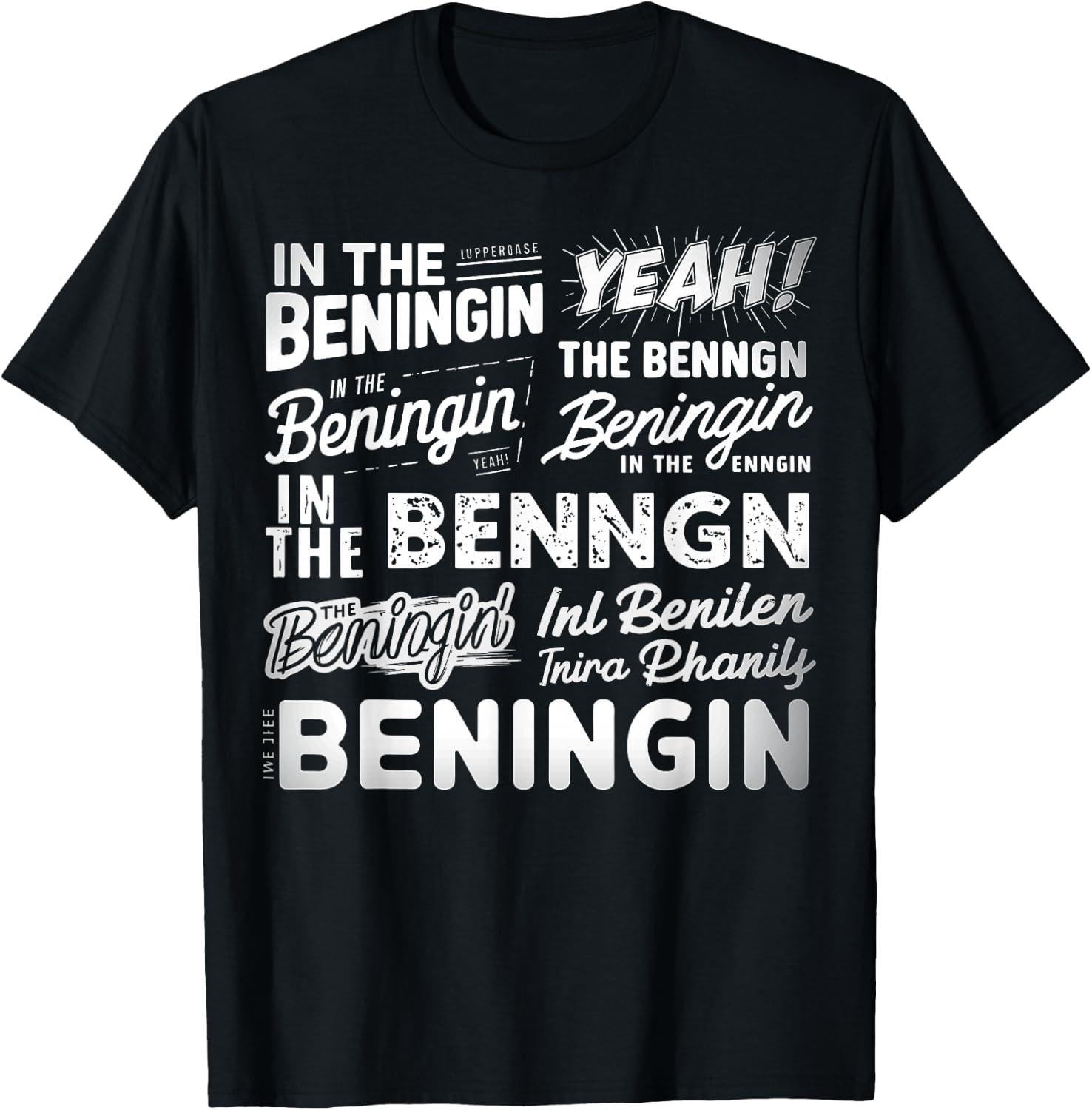 In The Beginning In The Beningin T-Shirt - T-Shirt | Black