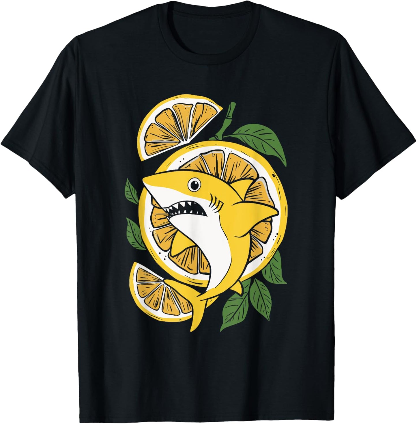 Lemon Shark T-Shirt - T-Shirt | Black