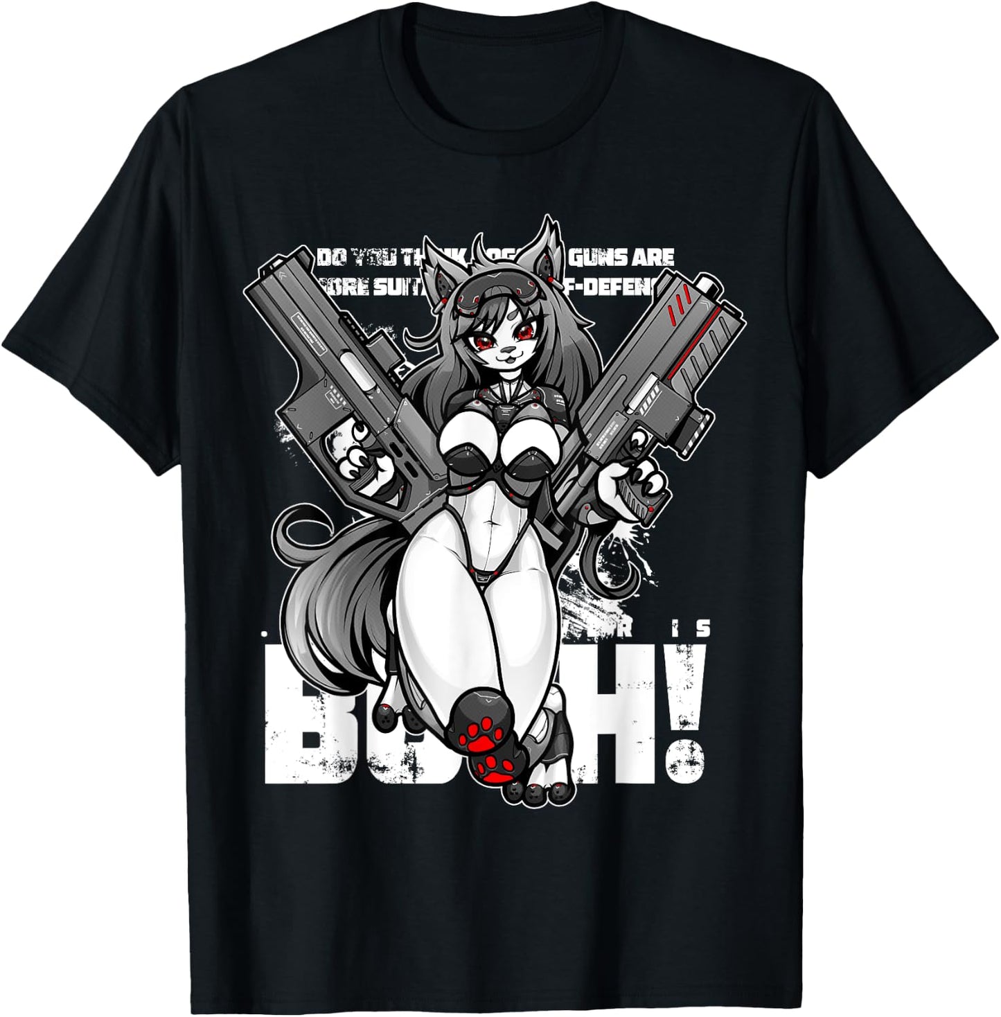 Security Dog T-Shirt - T-Shirt | Black