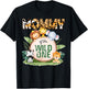 Mommy Of The Wild One 1st Birthday Safari Family Matching T-Shirt - T-Shirt | Black