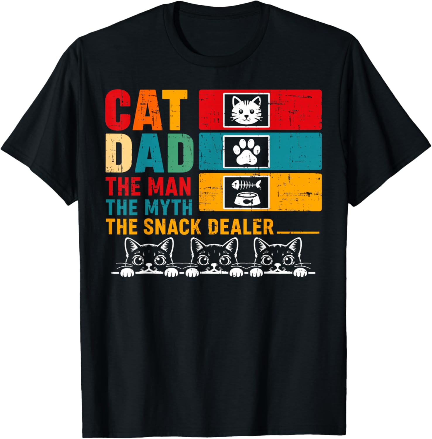 Fathers Day T-Shirt - T-Shirt | Black