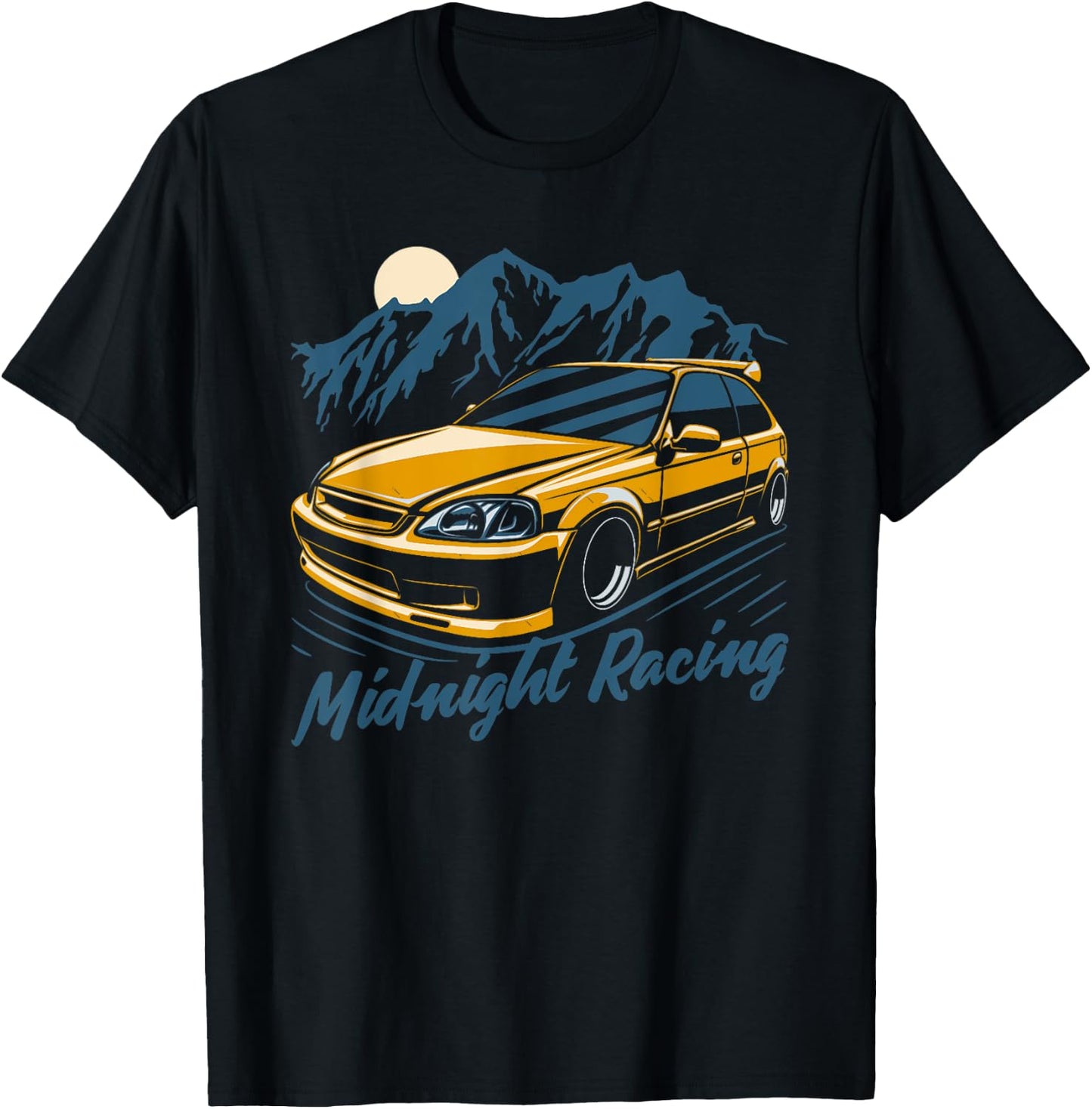 Civic EK Hatch Type R Japanese Car T-Shirt - T-Shirt | Black