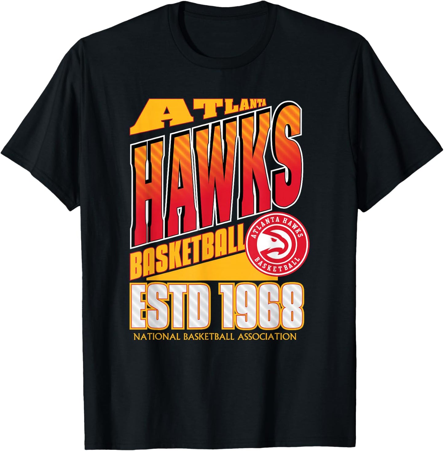 Atlanta Hawks NBA Breakaway , Men's Black Small T-Shirt - T-Shirt | Black