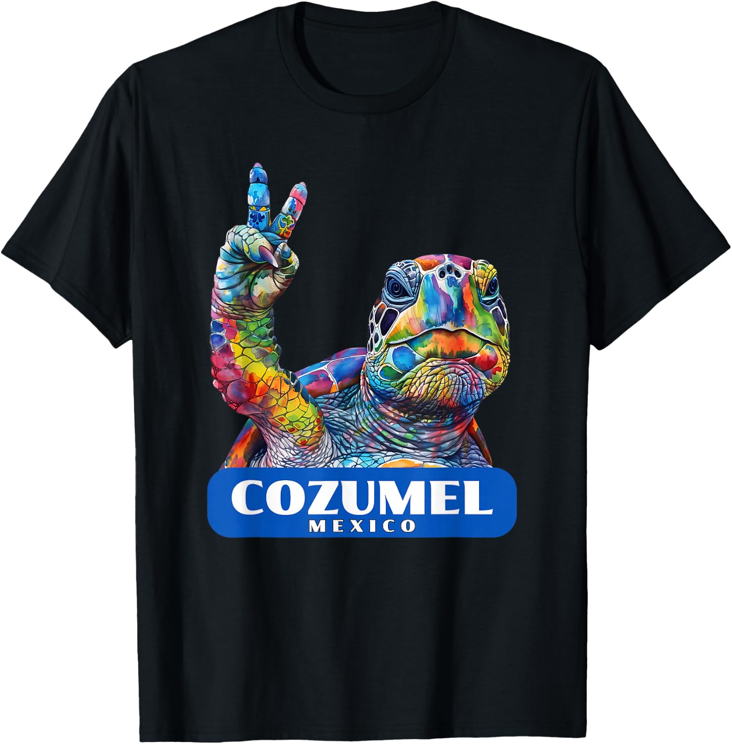 Cozumel Mexico Souvenir/Cozumel T-Shirt - T-Shirt | Black
