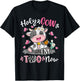 Kids Holy Cow I'm Two 2 Years Old 2nd Birthday Boy Girl T-Shirt - T-Shirt | Black