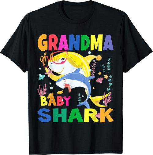 Birthday Shark Grandma of Birthday Shark birthday matching
