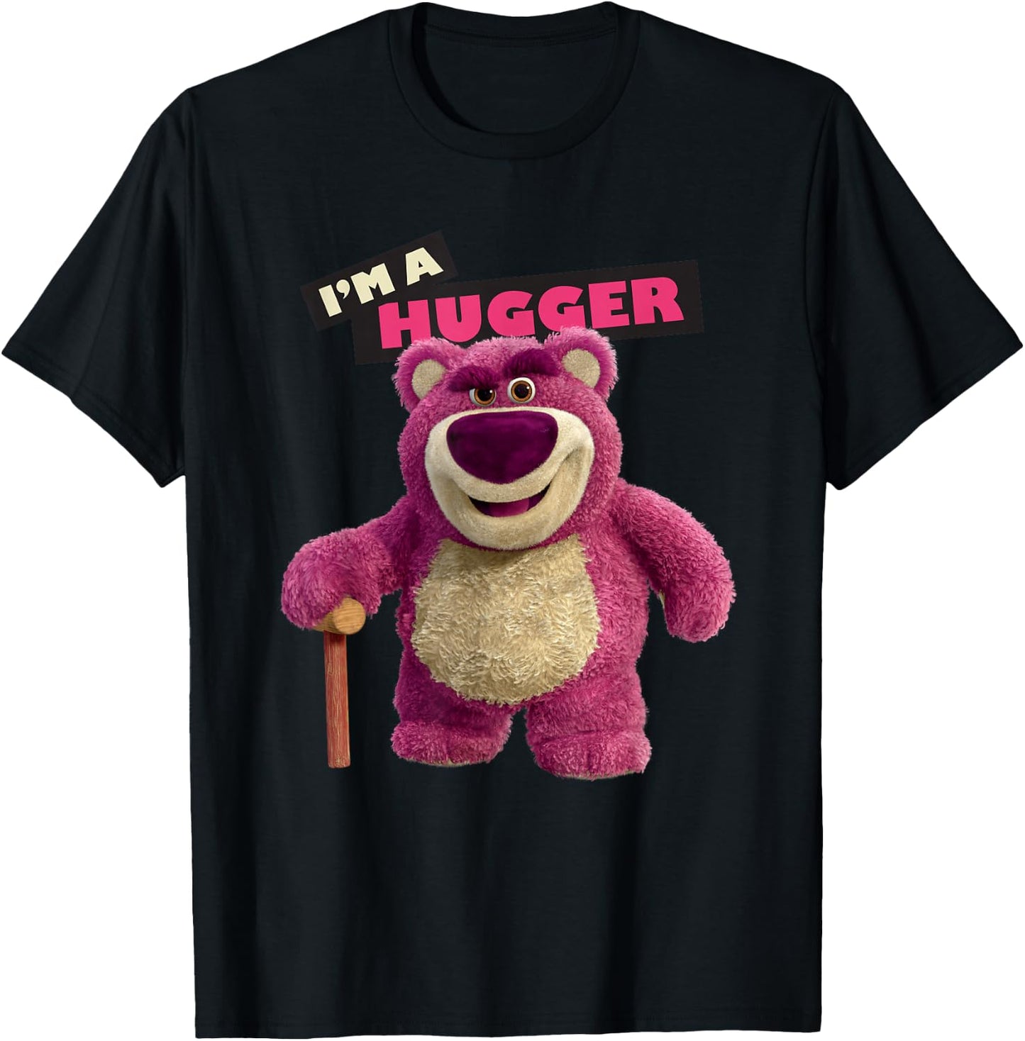 Disney and Pixar's Toy Story 3 Lotso I'm a Hugger T-Shirt - T-Shirt | Black