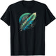 Spiritual Feather T-Shirt - T-Shirt | Black