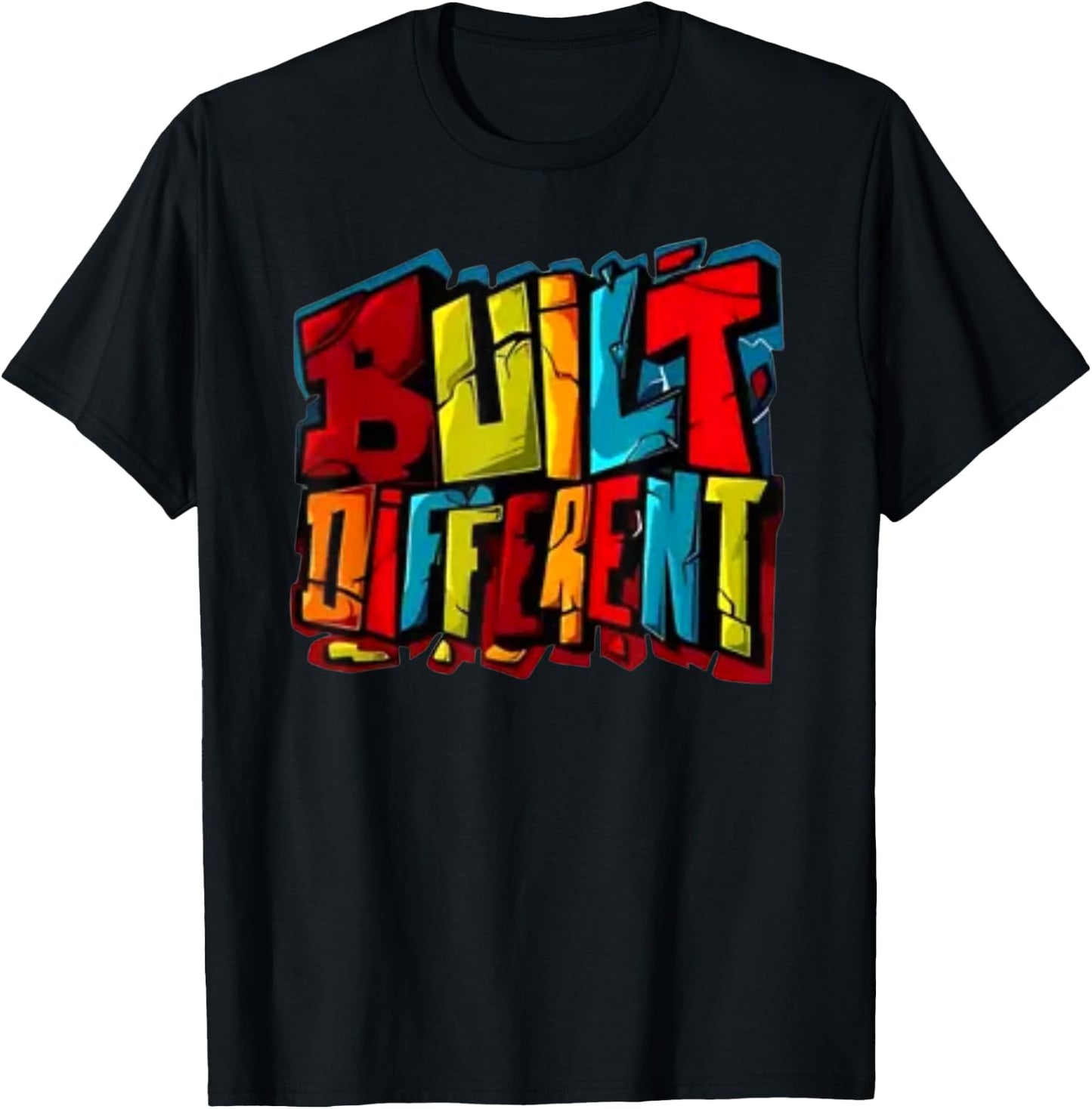 Built Different - Unique Identity T-Shirt - T-Shirt | Black